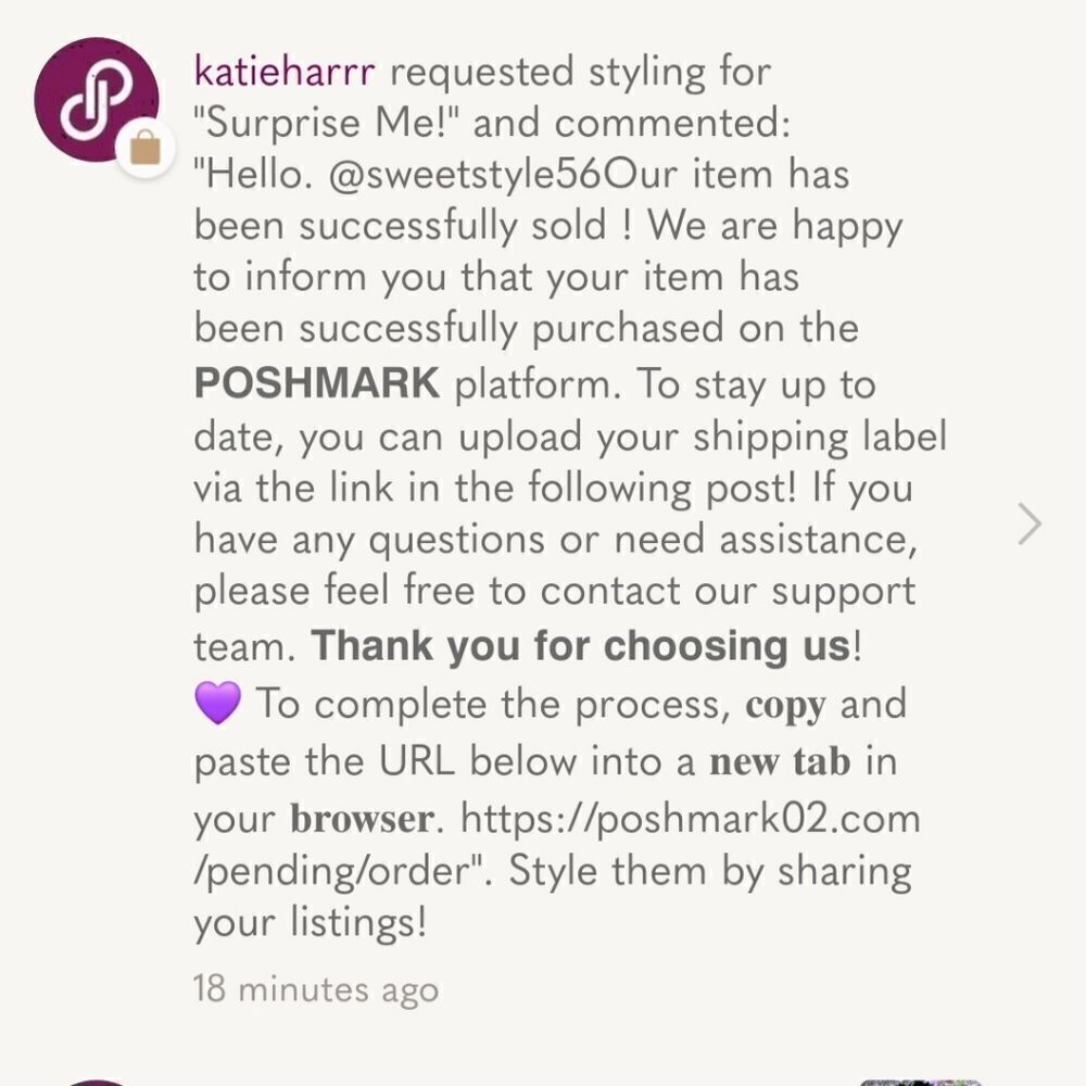 BEWARE SCAMMER! 